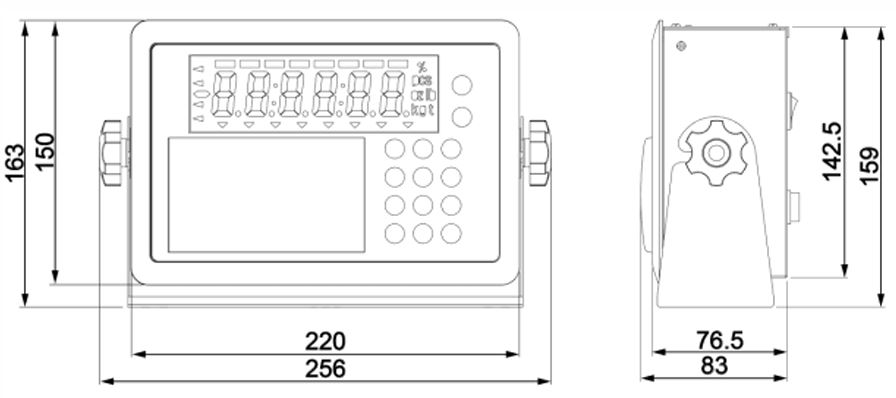 SI410P 외형도