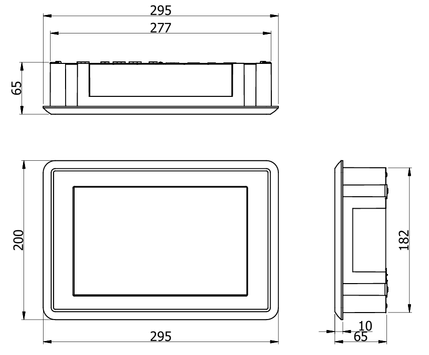 SC600A Dimensions