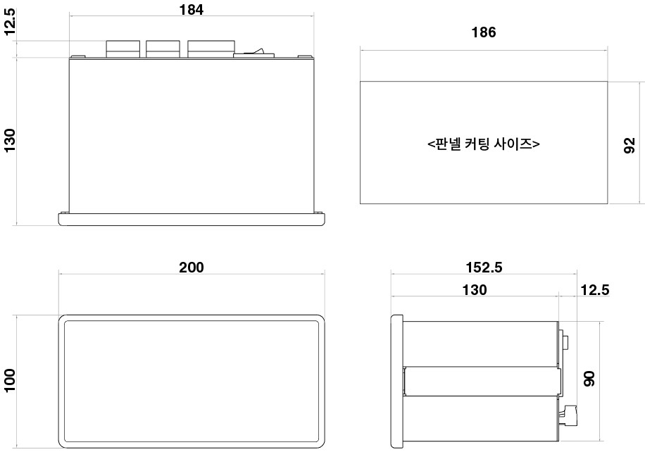 SI410P 외형도